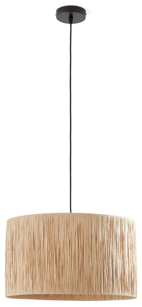 Hanglamp / Lampenkap in raffiaØ40 cm, Rafita