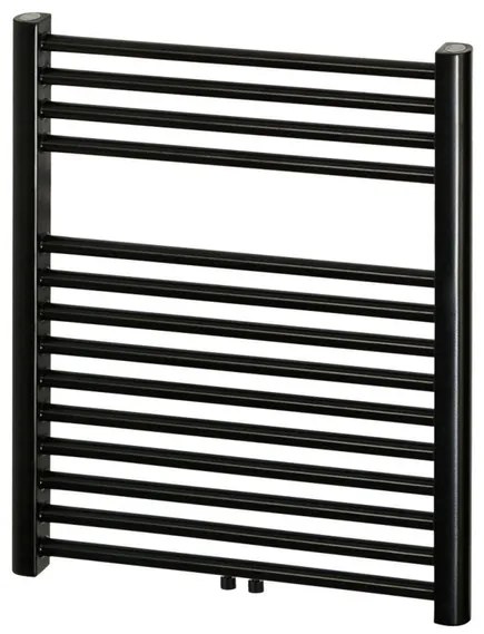 Haceka Gobi Designradiator - 69x59cm - 368watt - zwart 1156392
