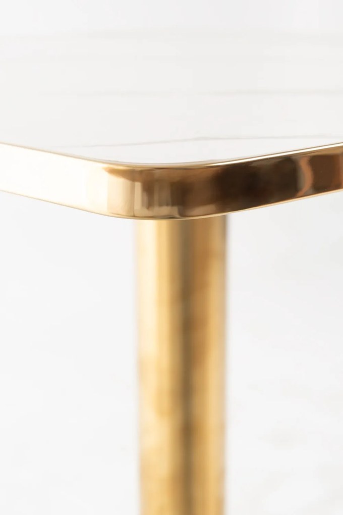 Tafel Firro Vierkant 70cm Goud