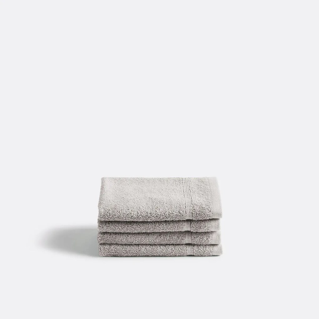 Set van 4 gastendoekjes in badstof 600 g/m², Zavara