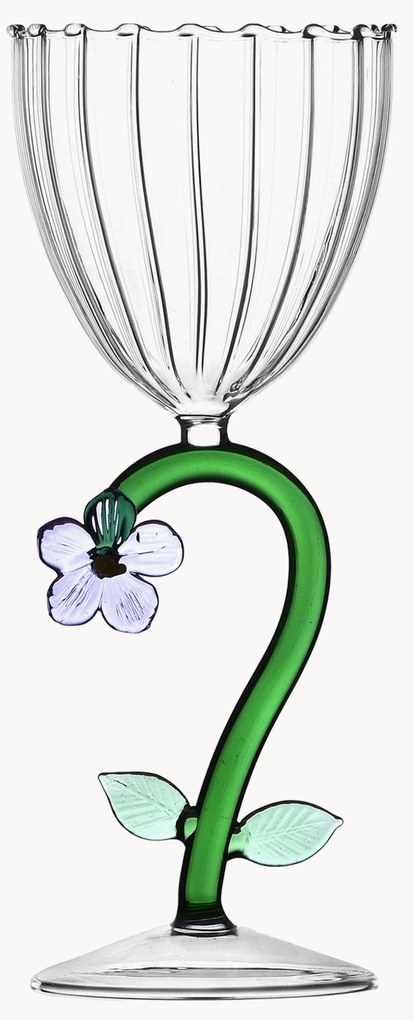 Handgemaakt witte wijnglas Botanica van borosilicaatglas