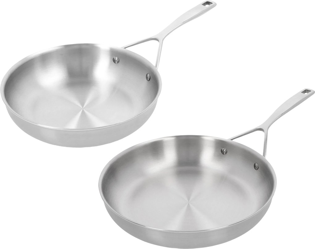 Demeyere Essential 5 Koekenpannenset RVS, 24 en 28 cm - Essential 5 - Demeyere