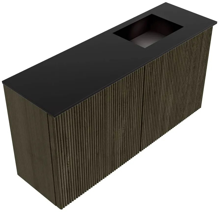 Mondiaz Joya 80cm toiletmeubel shadow met wastafel faye rechts 1 kraangat urban