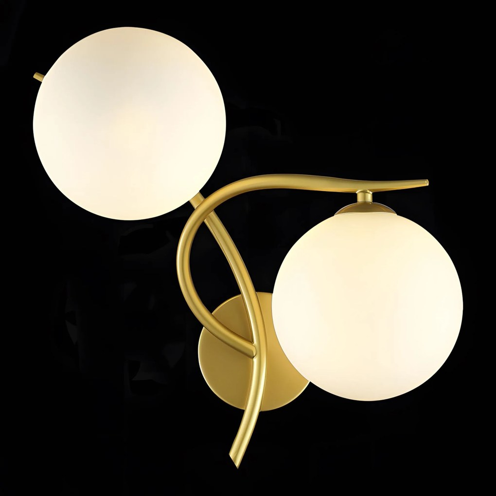 Wandlamp LED G132-2W Gold