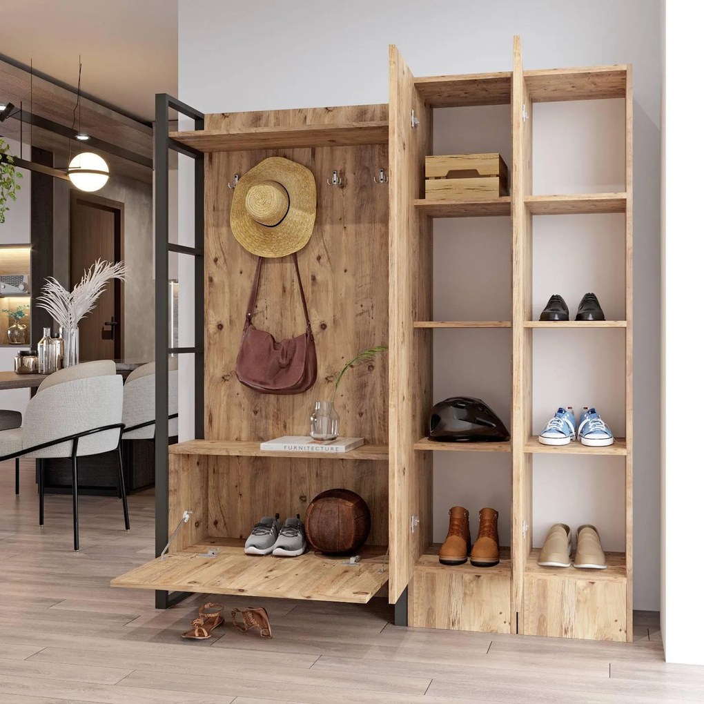 Halmeubel Ron spiegel rechts | Kalune Design