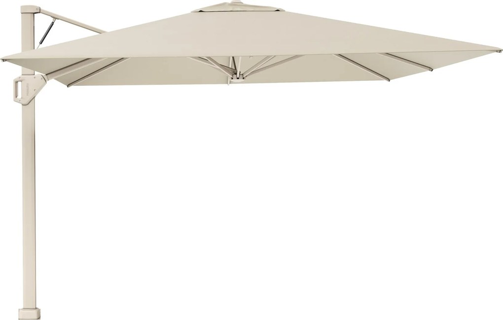 Beaufort premium zweefparasol 320x320 cm sandstone mast champagne