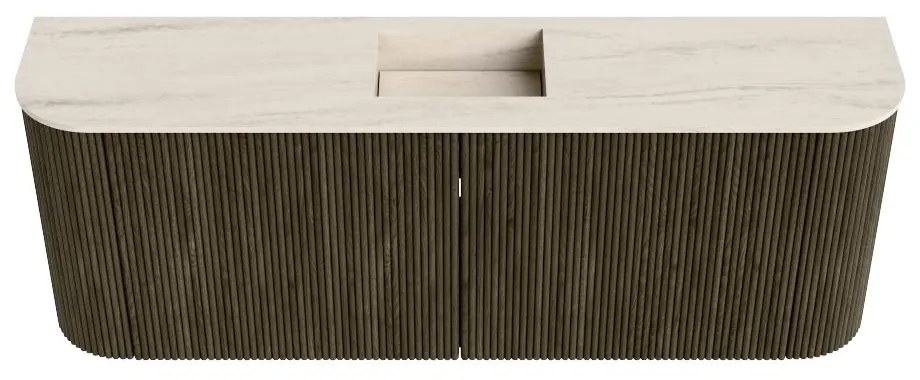 Mondiaz Joya DLux 115cm toiletmeubel ronding links/rechts shadow met wastafel faye midden zonder kraangat meli