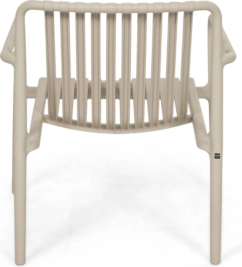 Tuinstoel Kunststof Zand/Beige Domani Furniture Alba  loft