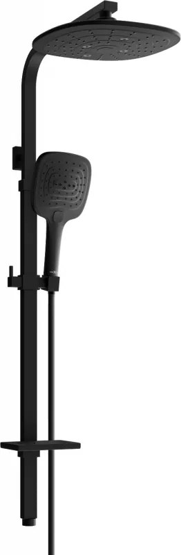 Mexen Q17 douchekolom, zwart - 798171795-70