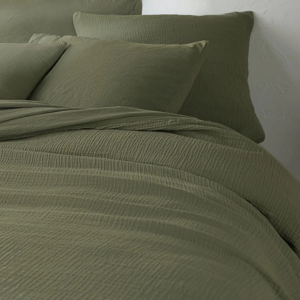 Dekbedovertrek katoen gaas/gewassen katoen, Kumco