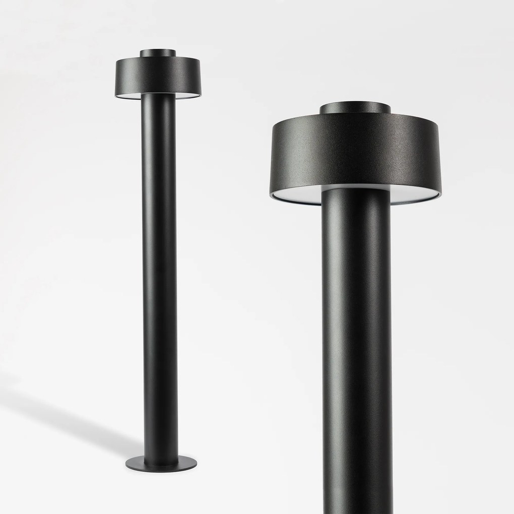 Lewis Tuinlamp Zwart 60cm Tuinverlichting Zwart Geïntegreerde LED