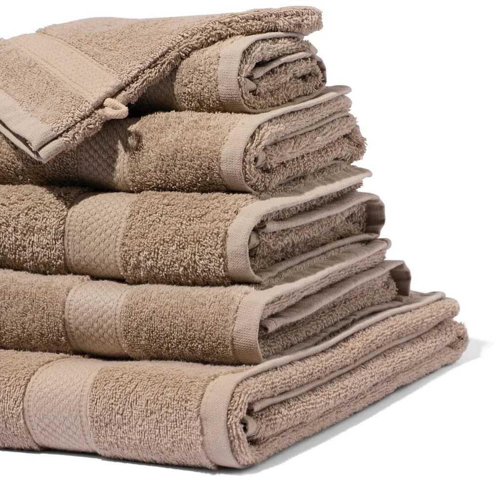 HEMA Handdoeken - Zware Kwaliteit Taupe (taupe)