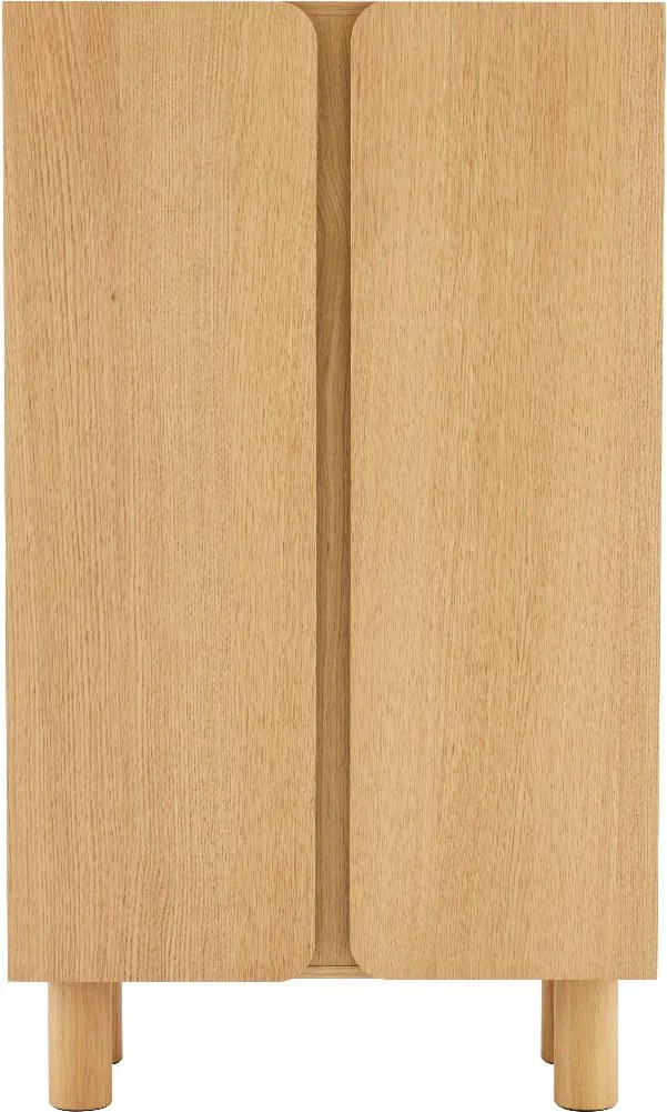 Eiken Wandkast Modern - 80x40x137cm.