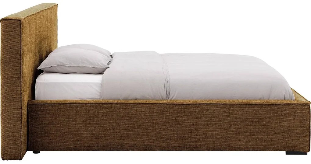 Goossens Gestoffeerd Bedframe Trentino, 140 x 200 cm