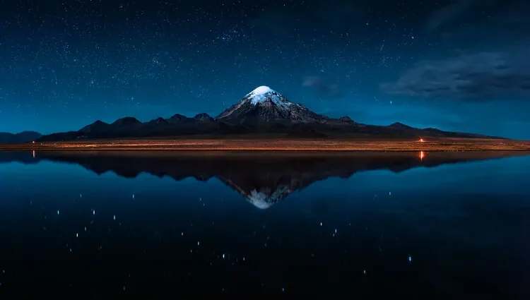 Foto El Reflejo del Sajama - Bolivia, Hernan Calderon Velasco