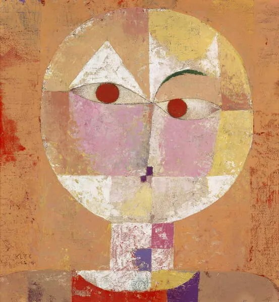 Kunstreproductie Senecio, 1922, Klee, Paul