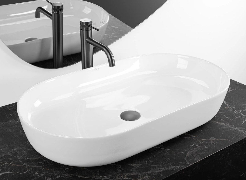 Opzetwastafel Rea Cleo 71 White
