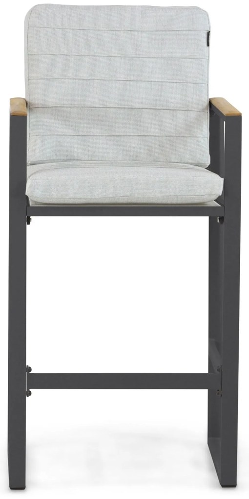 Barstoel Aluminium Grijs-antraciet Lifestyle Garden Furniture Faro