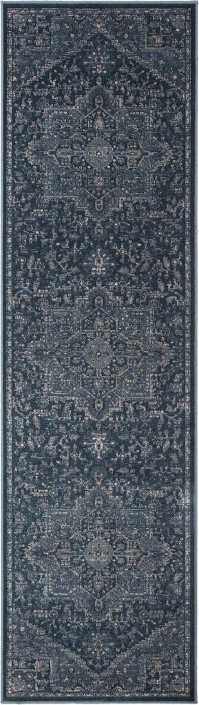 Safavieh | Vintage vloerkleed Yara 200 x 280 cm lichtblauw, donker blauw vloerkleden viscose vloerkleden & woontextiel vloerkleden