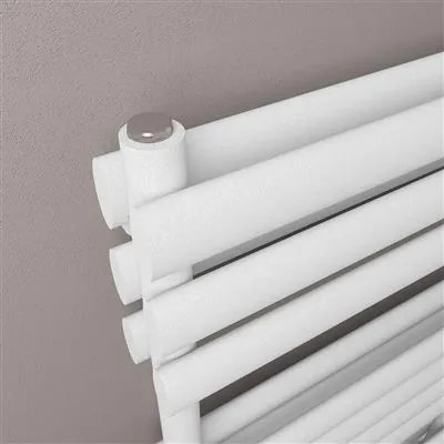 Eastbrook Tunstall dubbele handdoekradiator 50x80cm 620W wit mat