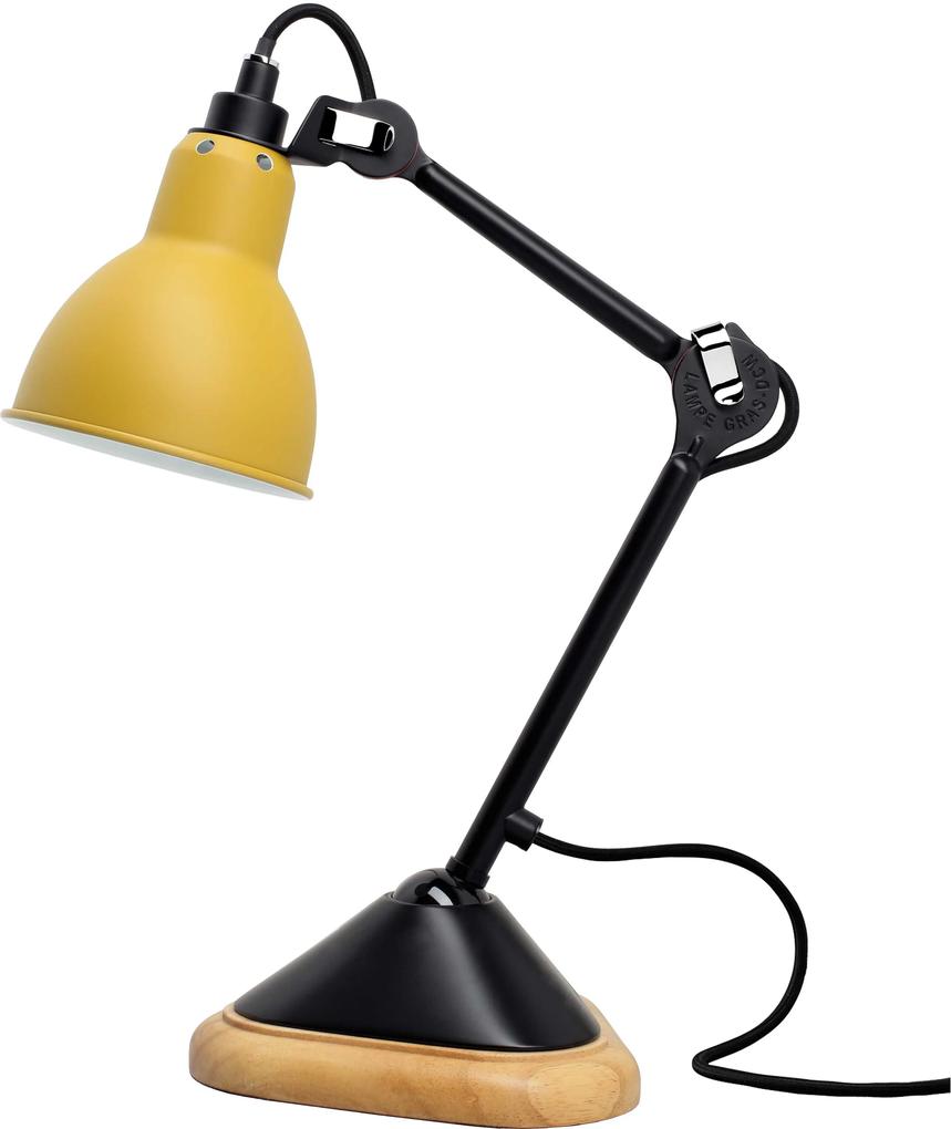 DCW éditions Lampe Gras N207 bureaulamp geel