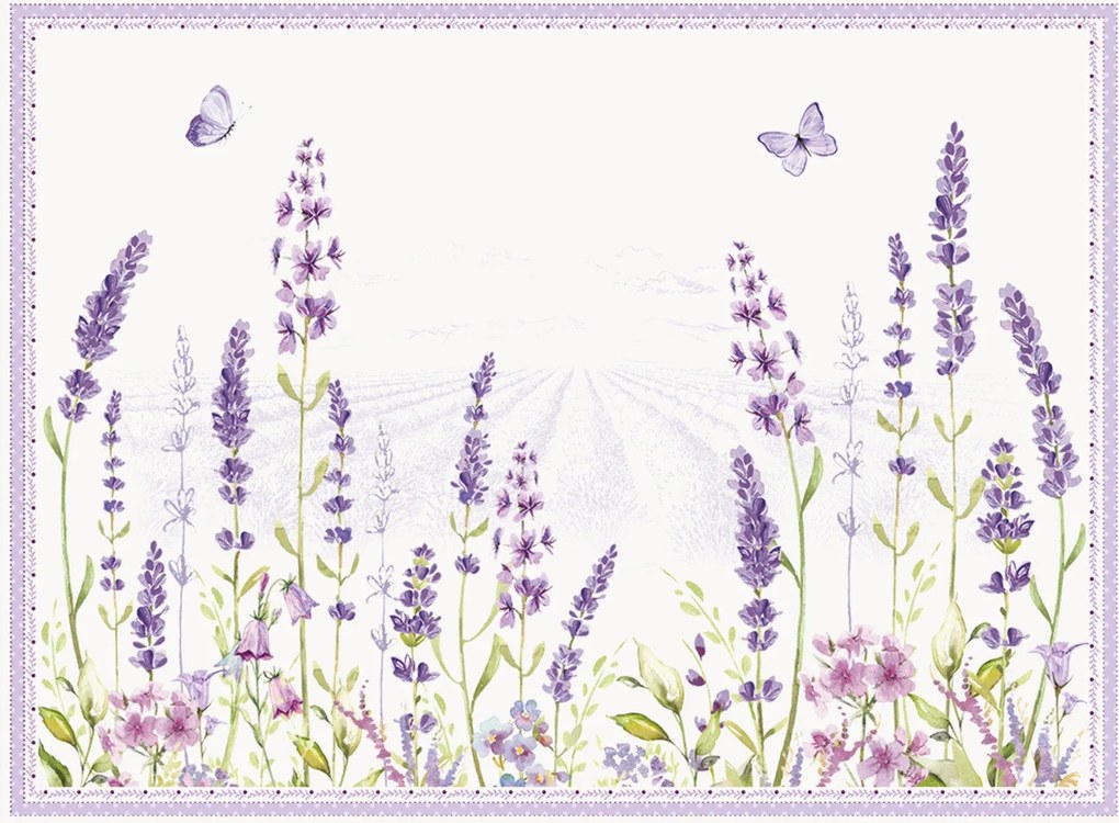 Placemats Lavender Field (set van 4)