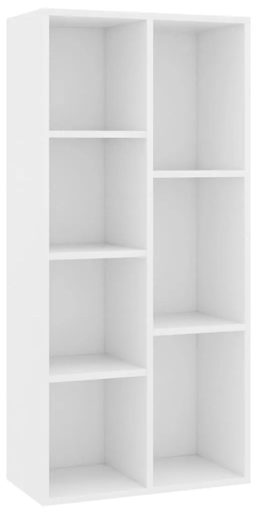 vidaXL Boekenkast 50x25x106 cm bewerkt hout wit