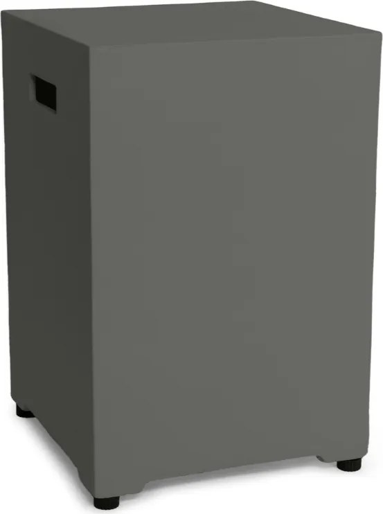 Happy Cocooning Enclosure gasfles cover vierkant 40x40xH55 cm Smokey Anthracite