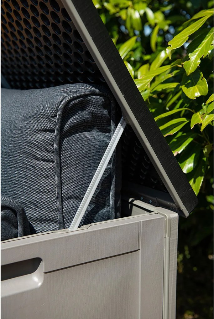 Garden Impressions Debas opbergbox 490 liter - grijs