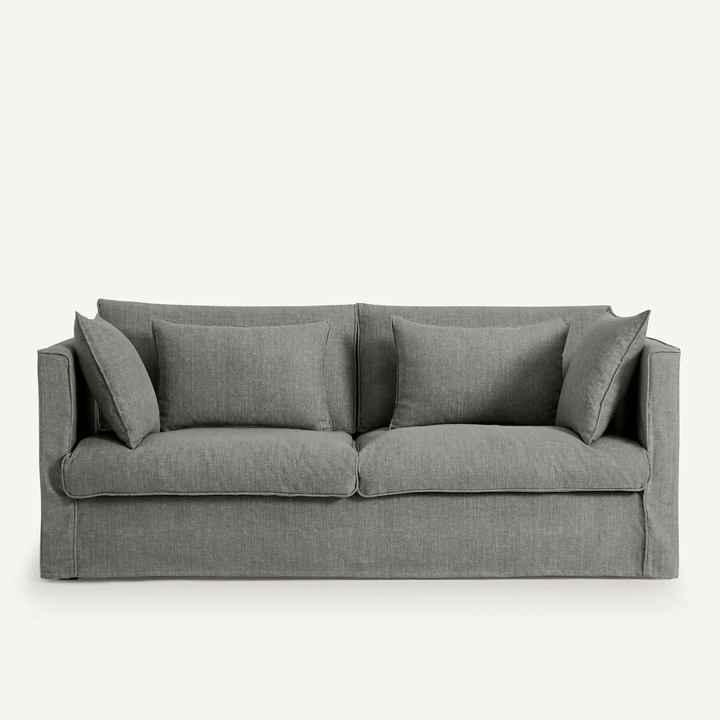 3- of 4-zitsbank, van katoen/linnen, CAMILLE