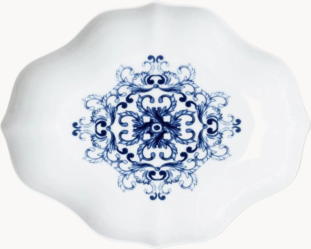 Porseleinen serveerschaal True Blue