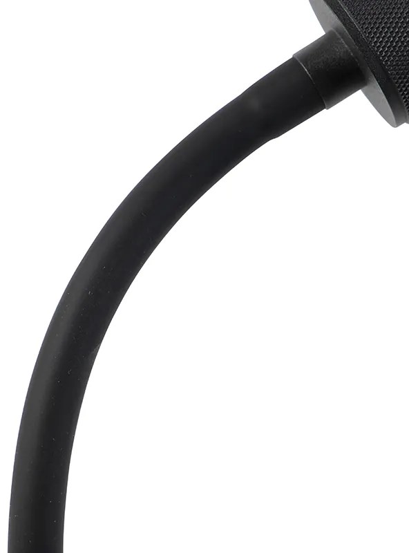 Moderne klemlamp zwart met flexarm - Cavalux Modern Minimalistisch E27 Binnenverlichting Lamp