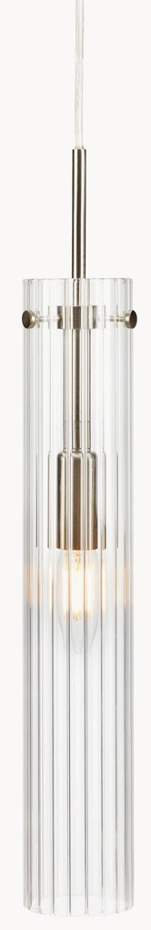 Kleine hanglamp Tubo van glas