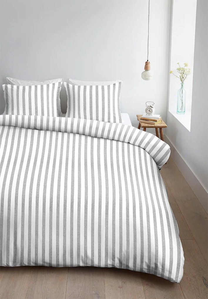 Ambiante Ally Dekbedovertrek Soft Grey – Bij Swiss Sense