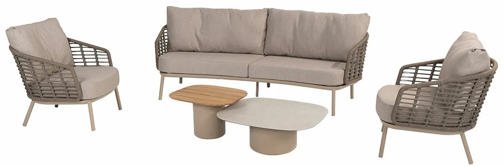 Taste by 4 Seasons Puglia loungeset 5-delig - Latte