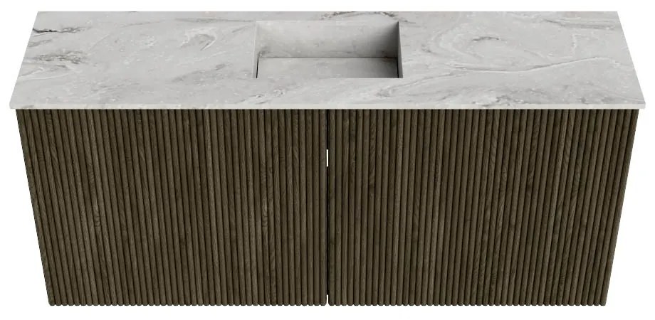 Mondiaz Joya DLux 90cm toiletmeubel shadow met wastafel faye midden zonder kraangat glace