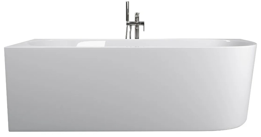 Badstuber Elise hoekbad links 180x80cm wit