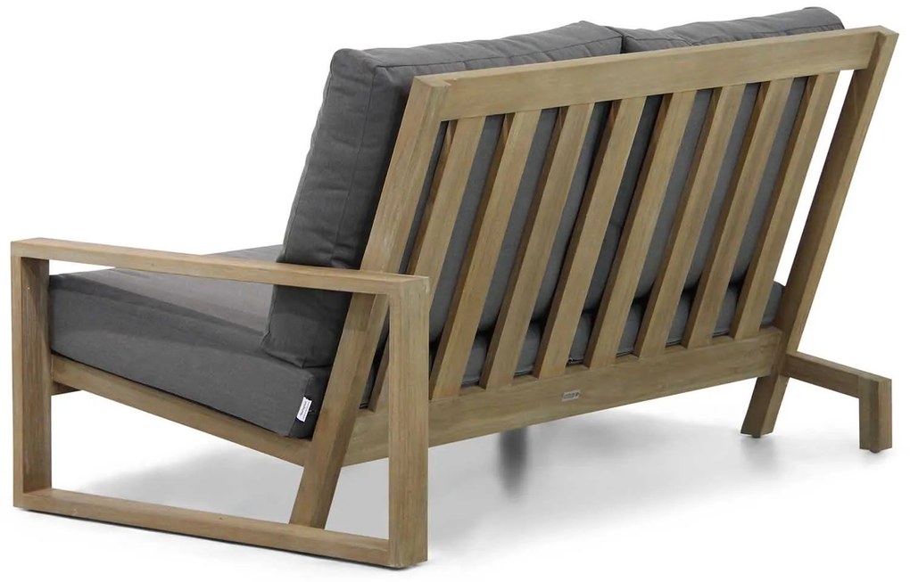 Hoek loungeset 4 personen Teak Grijs  Lifestyle Garden Furniture Pure Island