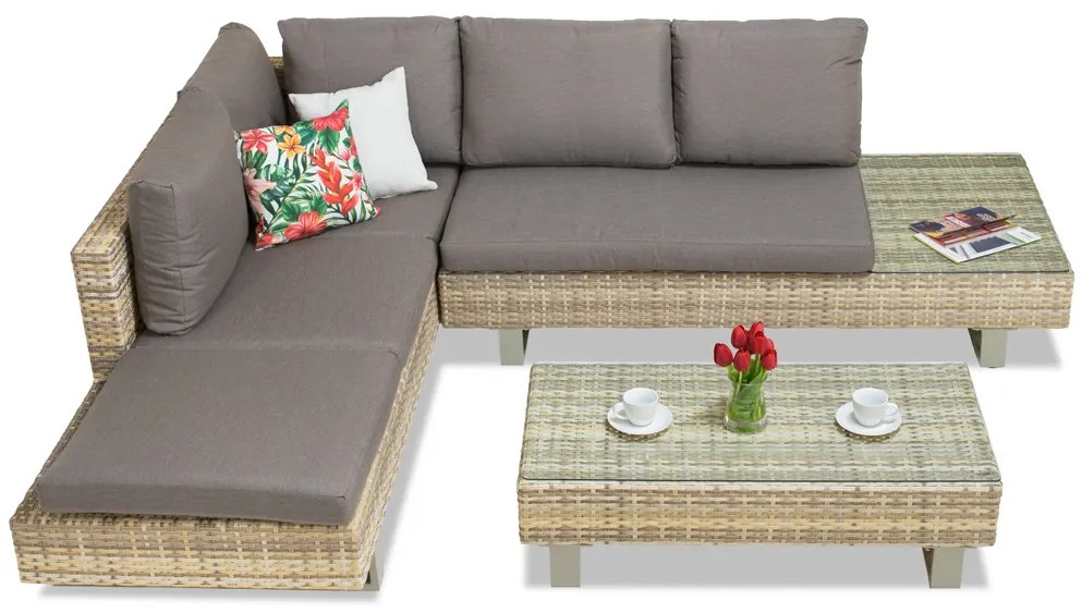 Liguria Garden Point luxe technorattan set