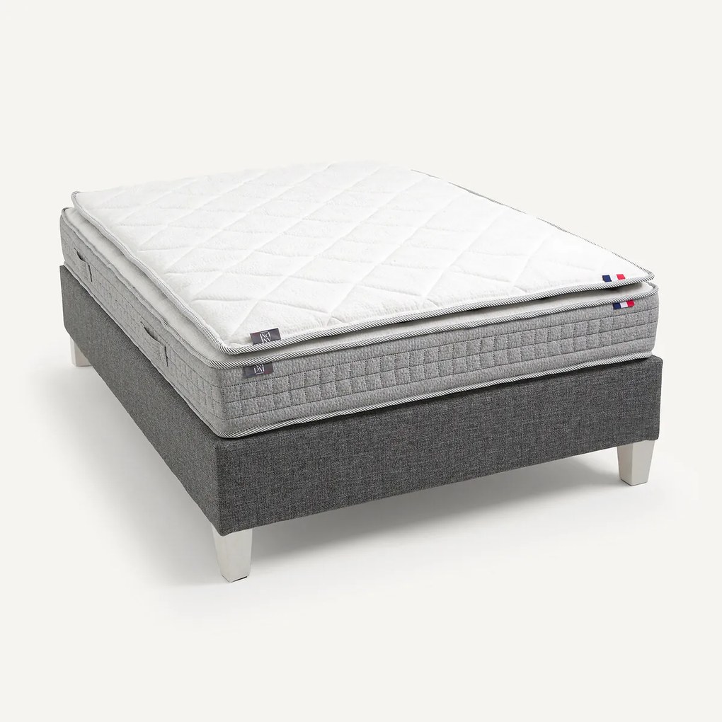 Topdekmatras linnen en wol, 5 cm