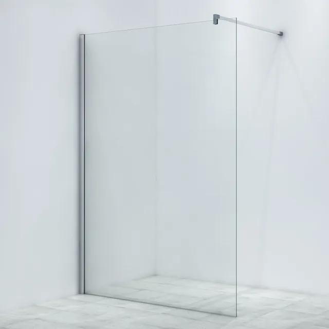 Saniclass Bellini Inloopdouche - 160x200cm - helder glas - chroom WR160-C/C