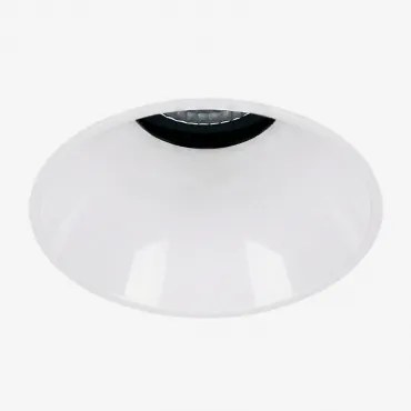Downlight Led Inbouw Zonder Rand Trimless Rond Voor Buiten In Aluminium Luisiana Wit & Neutraal Wit 3500k & Ø6,8 Cm & 10 W & 23º - Sklum
