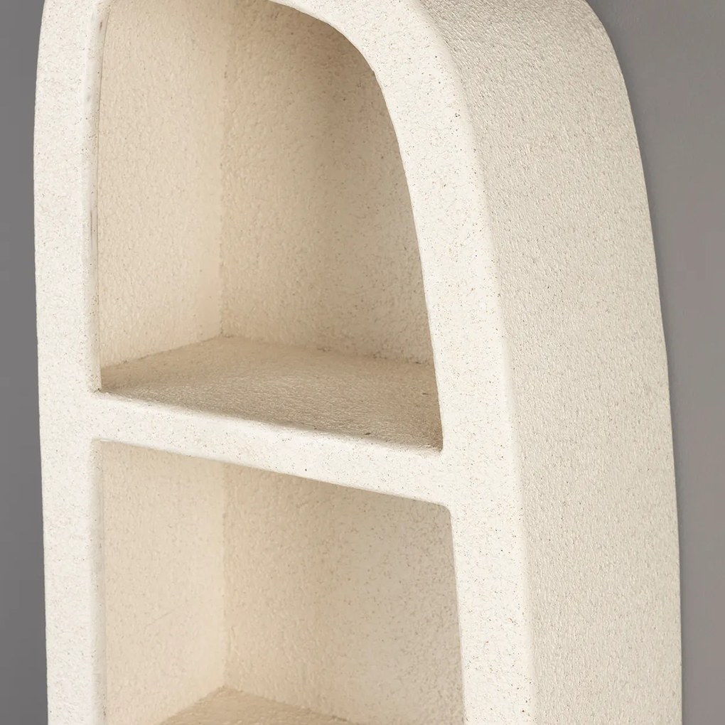 Dutchbone Veda 3 Wandrek Organische Vorm 3 - 38x23x120cm.