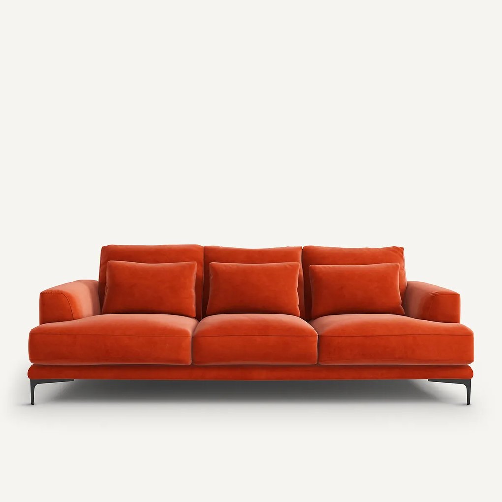 4-zitsbank van fluweel, Marsile