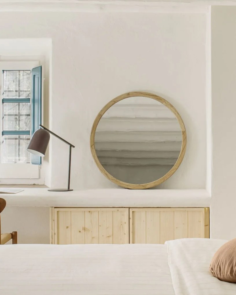 Kave Home - Ronde Spiegel Aluin