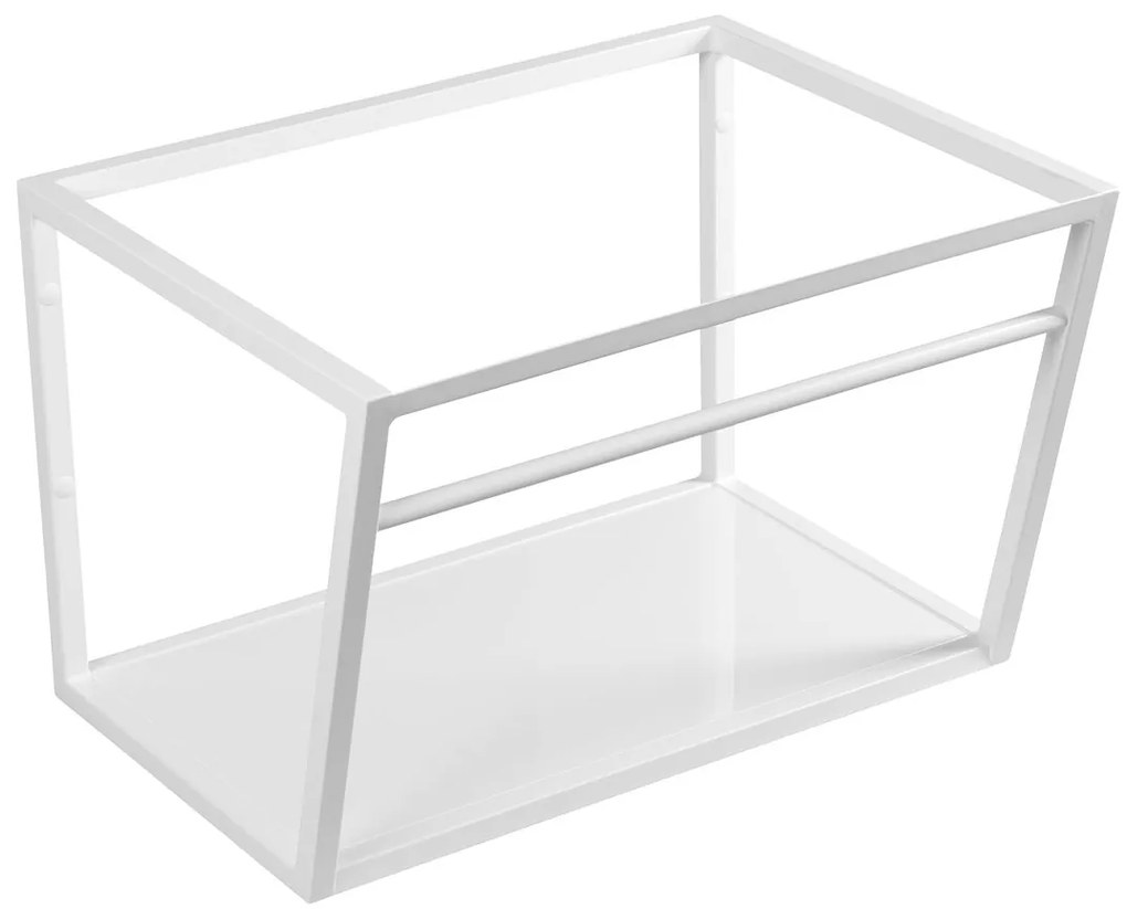 Sapho Industrial wastafel frame mat wit 60cm