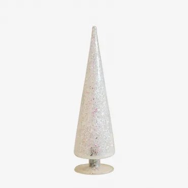 Glazen Kerstboom met Led Licht Filip Transparant - Sklum