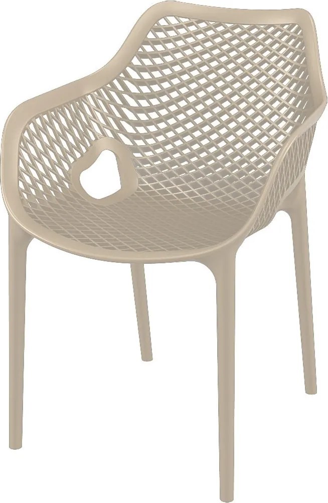 Garden Impressions Air XL design tuinstoel taupe