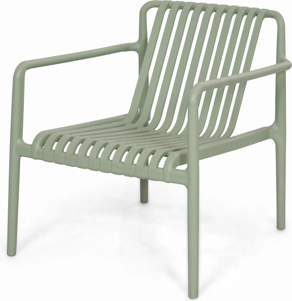 Tuinstoel stapelbaar Kunststof Groen Domani Furniture Alba  mint