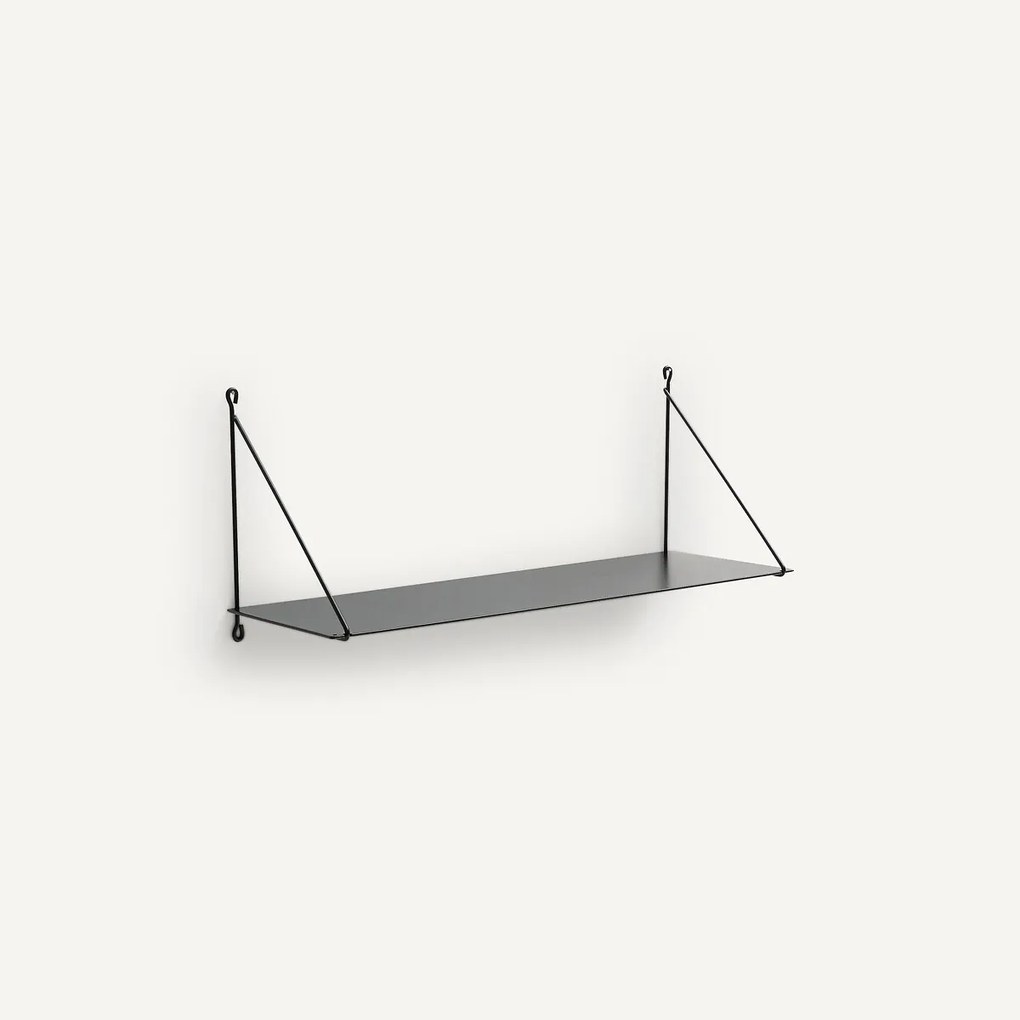 Wandrek in staal, L60 cm, Spirollo